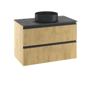 Mueble de baño New Studio roble claro 90x48.1 cm